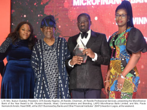 LAPO MfB Wins Microfinance Bank of the Year