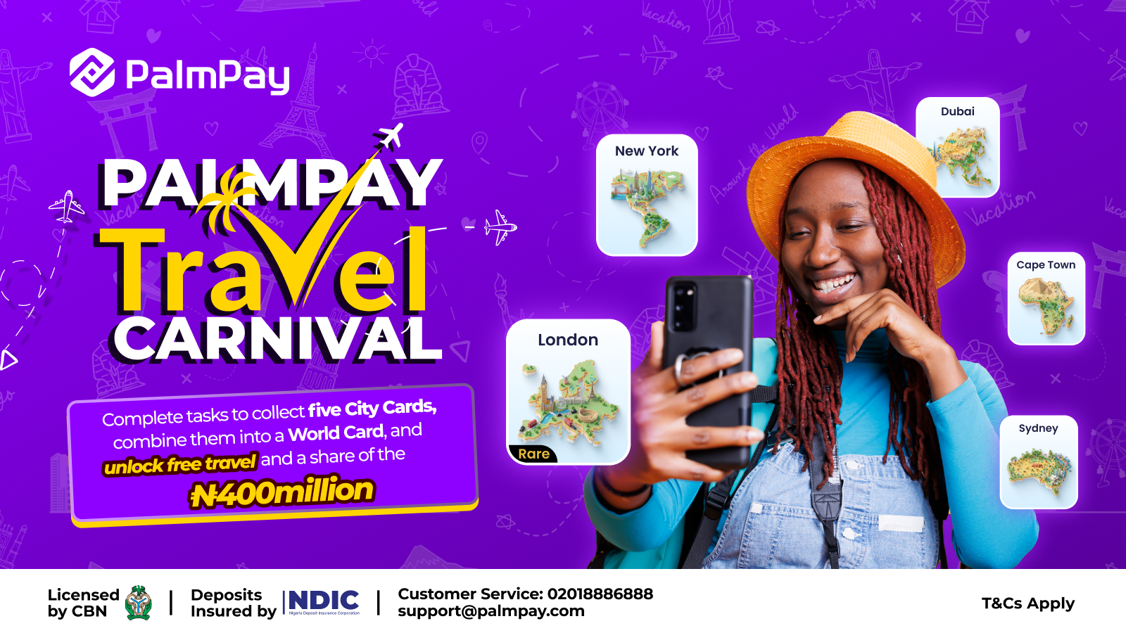 PalmPay introduces gamified World Travel Carnival in N400m festive campaign