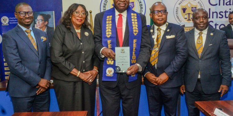 CIS honours Jumbee Group chair, Adeniji with honourary fellowship for market impact 