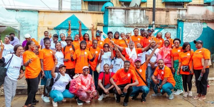 LADEG Mobilises over 200 participants for menstrual health and hygiene advocacy walk in Lagos