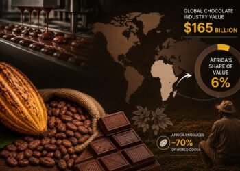 The $165bn chocolate industry and Africa's 6% problem 