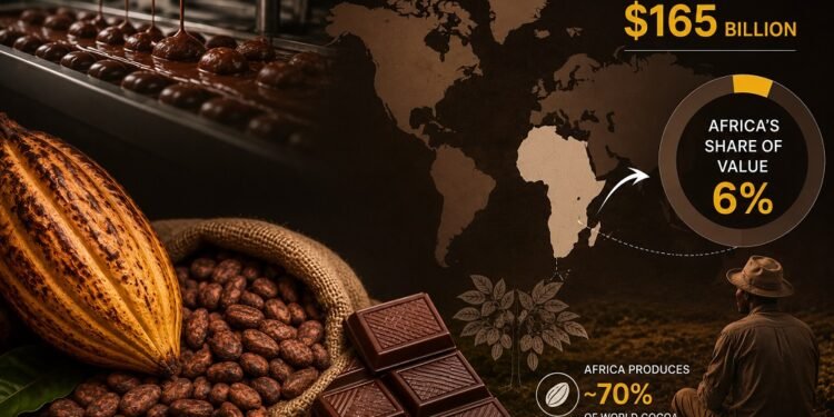 The $165bn chocolate industry and Africa's 6% problem 