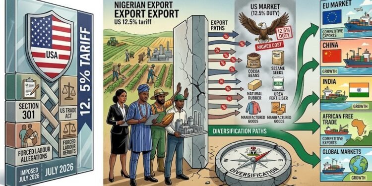 US 12.5% tariff opens new front in Nigeria’s battle for export growth