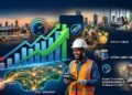 Please construct business journalism images from this 'Fibre boom lifts Nigeria’s median broadband speed 155% to 34.47 Mbps