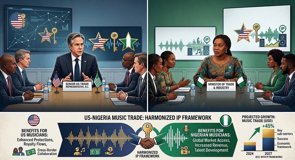 États-Unis : le secteur musical nigérian sous condition de droits d'auteur