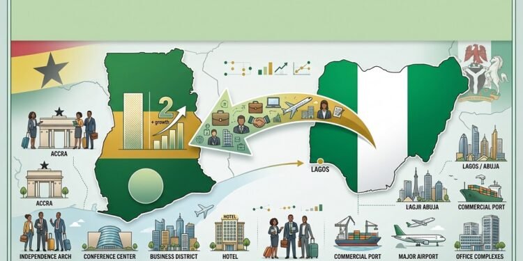 Business travel lifts Nigeria to Ghana's No. 2 tourism market