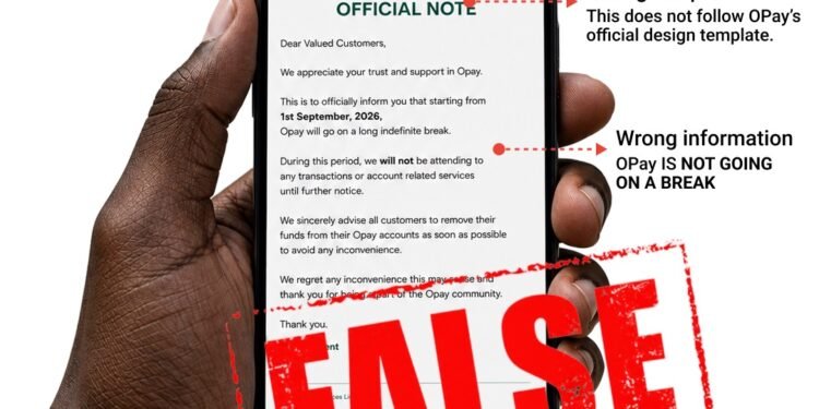 OPay debunks September shutdown rumour