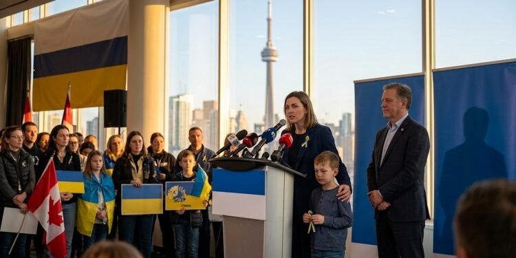 Toronto becomes new hub for global drive to bring Ukrainian children home