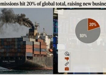 Trade emissions hit 20% of global total, raising new business risks