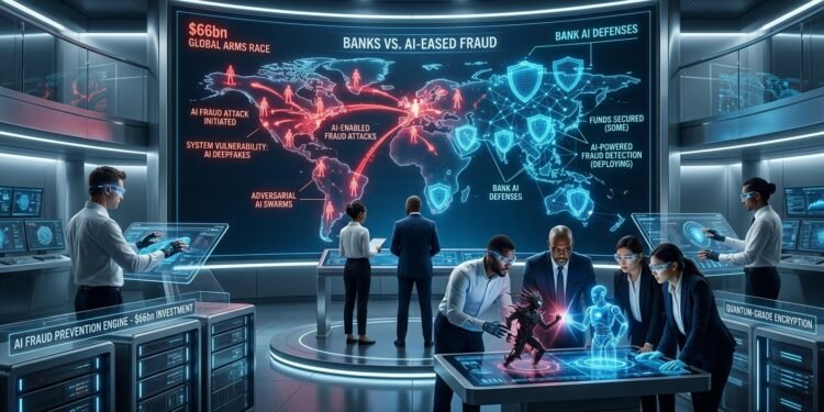 Banks face $66bn global arms race as AI eases banking fraud