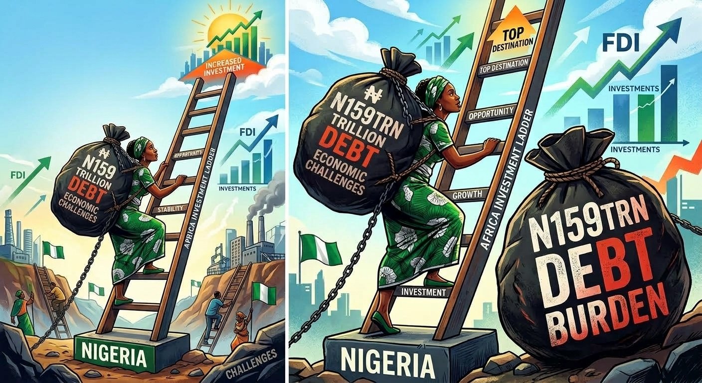 Nigeria gagne 4 places dans le classement des destinations d'investissement en Afrique malgré 159 000 milliards de nairas de dette